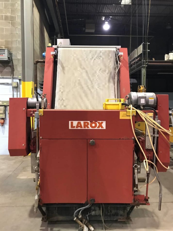 Larox #PF-12.5-A1, Vertical Pressure Filter, (8) chambers w/900 mm x 1750 mm plates, 3.3' width x 85' L - Image 5