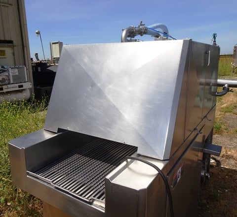 Brine Needle Injector, 25" width feed w/(25) bottom rows, 88" L table/conveyor, two sections w/(6) rows of - Image 2