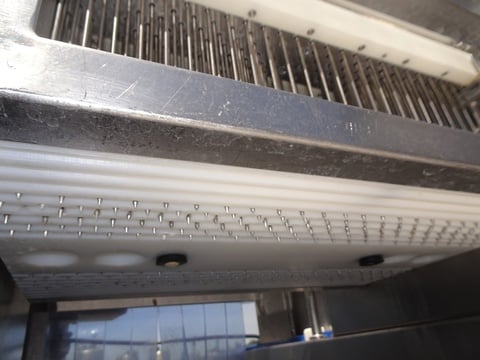 Wolf-Tec #N306, Brine Needle Injector, 24" width feed w/(16) bottom rows, 77" L table/conveyor, two sections - Image 6