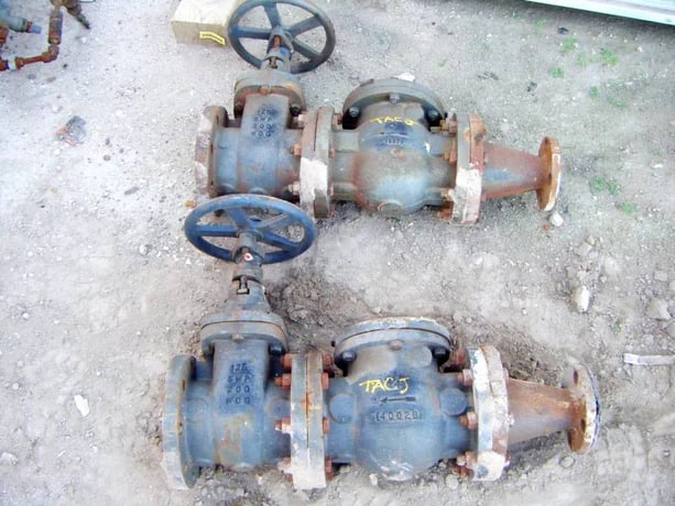 4" Gate Valve - 4" Check Valve - 4" to 2" Reducer - Image 3