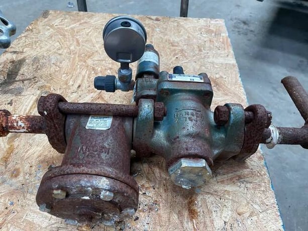 1" Hansen HA4A/21 Pressure Regulator with ST100 Strainer - Image 3