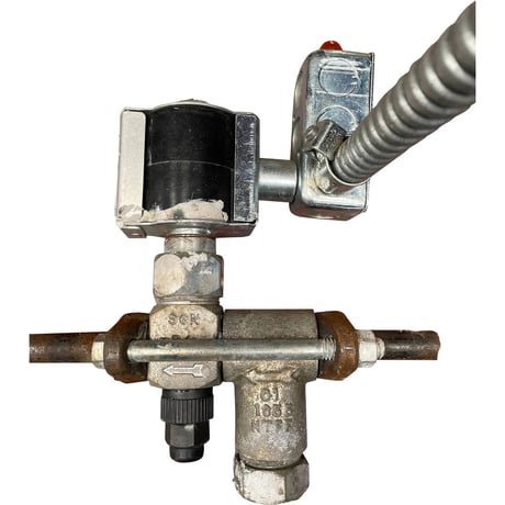 3/16" (5mm Parker S6N Refrigerant Solenoid with RSF Strainer - Image 1