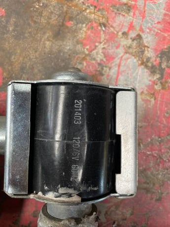 3/16" (5mm Parker S6N Refrigerant Solenoid with RSF Strainer - Image 8