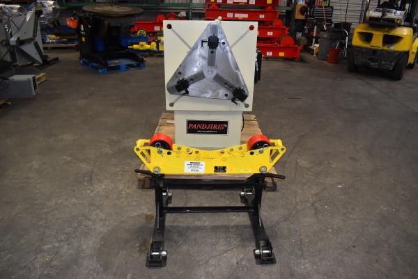 3000 lb. Pandjiris #HS-30, headstock, Gripper chuck, 30" x30" table, variable speed rotation - Image 2