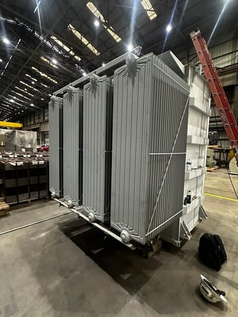 5000/5600/6250/7000 KVA 69000 Delta Primary, 2400Y/1386 Secondary, Substation, CU/CU, 2012, #T869 - Image 2