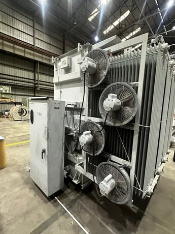 5000/5600/6250/7000 KVA 69000 Delta Primary, 2400Y/1386 Secondary, Substation, CU/CU, 2012, #T869 - Image 3
