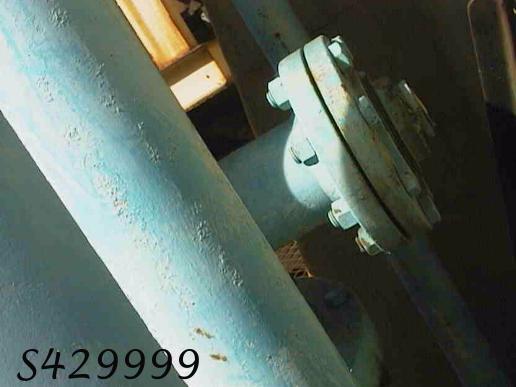 Karbate heat exchanger, block type, 2" flanged inlet & outlet, 4" inlet/outlet on tube side - Image 6