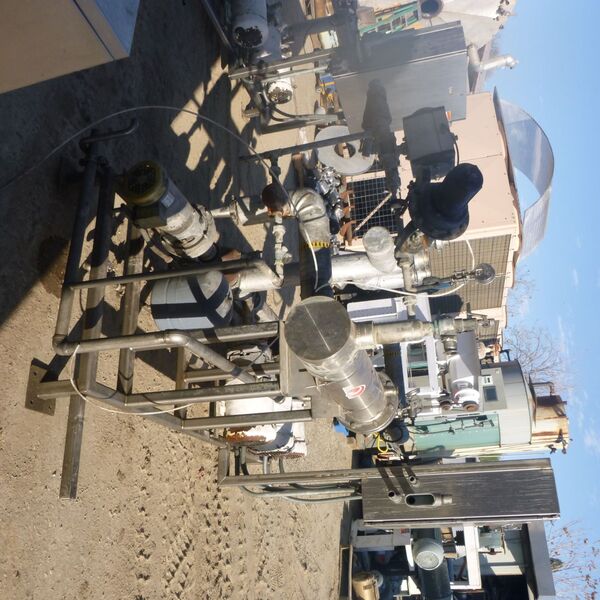 150 psig, Enerquip, Stainless Steel shell & tube heat exchanger, heat transfer pump skid, (4) pumps, 2012 - Image 10