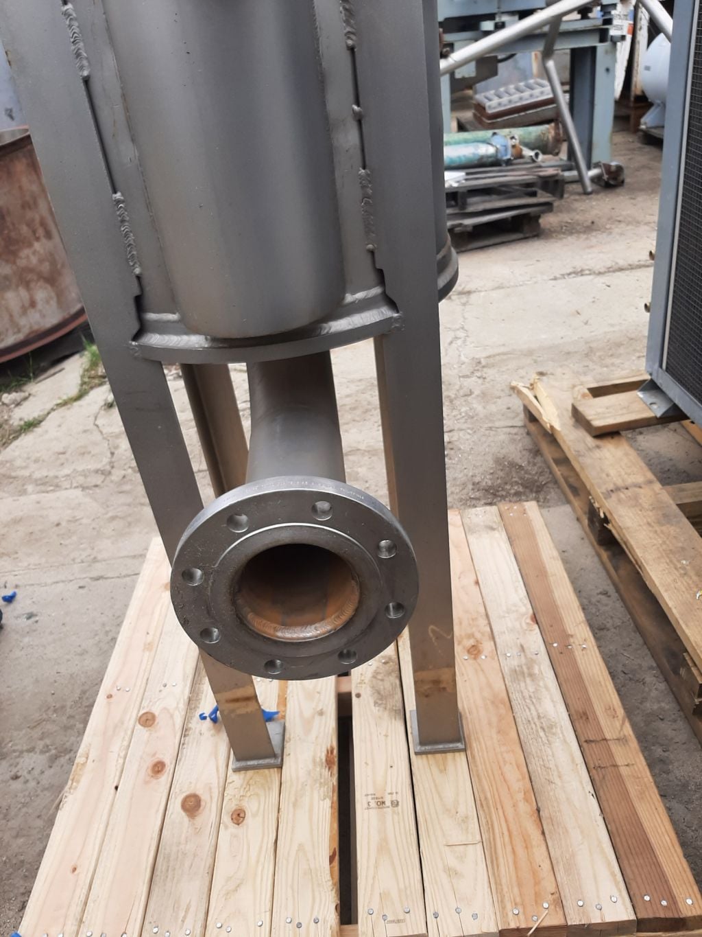 Spiral plate heat exchanger, Elanco #M-205-48-C-V, 75 psi @ 200°F - Image 3