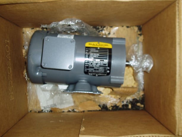 1 HP 1750 RPM Baldor, Frame 56C, TEFC, 208-230/460 Volts (2 available) - Image 4