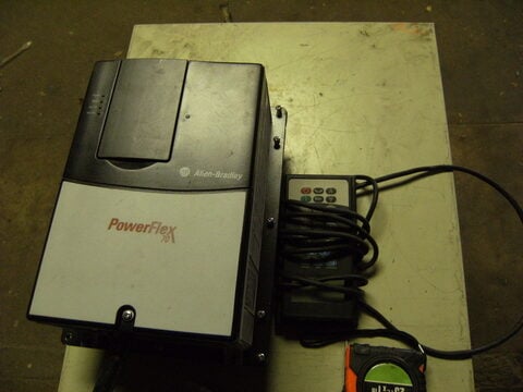 10 HP Allen-Bradley, Powerflex 70, AC drive, 480 Volts - Image 1