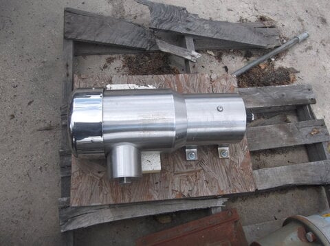 3 HP 1760 RPM Stainless Motor Inc. Motor Inc, inline planetary gear motor, 208/230/460 Volts,unused - Image 1
