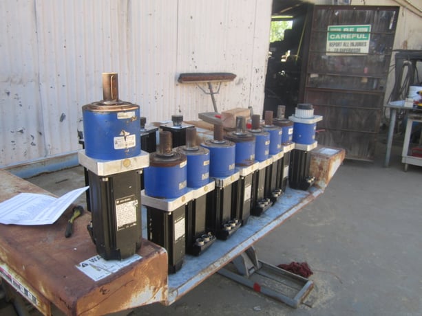 Allen-Bradley #MPL-8430P-MK24AA, AC Servo motor, 5000 RPM, 460 Volts - Image 2