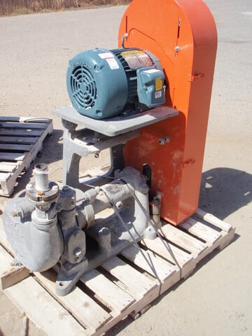 150 GPM @ 42' TDH, Wilfley #5, centrifugal pump, slurry, 2.5" x 1", 10 HP (3 available) - Image 2