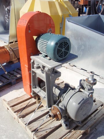 150 GPM @ 42' TDH, Wilfley #5, centrifugal pump, slurry, 2.5" x 1", 10 HP (3 available) - Image 3