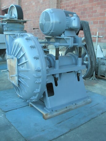 3500 GPM @ 75' TDH, Galigher Vacseal #12VRA200, rubber lined centrifugal pump, 125 HP - Image 2