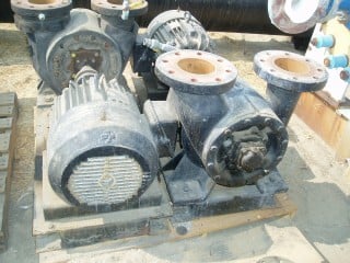Carbon Steel centrifgual pump, 15 HP, 5" inlet, 5" outlet (4 available) - Image 4