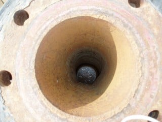 Carbon Steel centrifgual pump, 15 HP, 5" inlet, 5" outlet (4 available) - Image 7