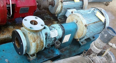 Power D, Power D Steel centrifugal pump, 15 HP, 3" inlet, 2" outlet, skid mounted - Image 2