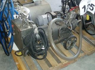Stainless Steel centrifugal pump, 3 HP, 1-3/4" inlet, 1-3/4" outlet, portable - Image 1