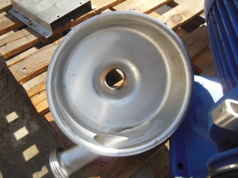 66 GPM, Hilge #Hygia-Bloc-11/30A, Stainless Steel centrifugal pump, 4 HP, 2" inlet, 2" outlet (2 available) - Image 5