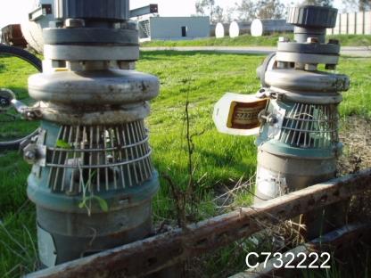 Tri-Clover Coker #C216F-D, centrifugal pump, 5 HP, 2" inlet, 2" outlet - Image 2