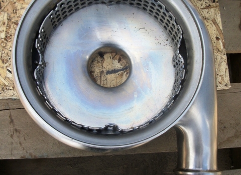 160 GPM, Tri-Flo #C2161D181, 316 Stainless Steel centrifugal pump, 5 HP, 2.5" inlet, 1.5" outlet - Image 4