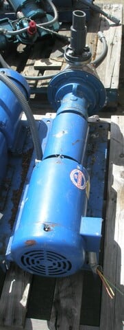 Goulds, Steel centrifugal pump, 5 HP, 2" inlet, 1" outlet, 5-9/16" impeller - Image 2