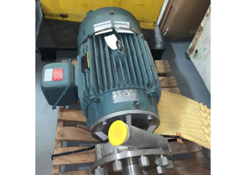AMPCO #LHV550-280, 316 Stainless Steel centrifugal pump, 50 HP, 2.5" inlet, 3" outlet, 10" impeller, unused - Image 1