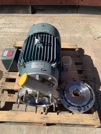 AMPCO #LHV550-280, 316 Stainless Steel centrifugal pump, 50 HP, 2.5" inlet, 3" outlet, 10" impeller, unused - Image 2