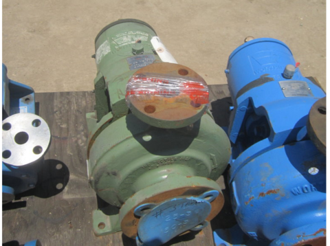 Worthington #D1011, D1 construction centrifugal pump, 2.5" inlet, 1.5" outlet, less drive, unused - Image 3