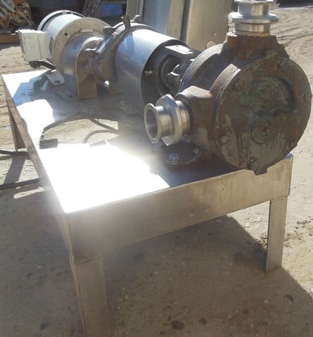 63 GPM, Viking #K124, centrifugal pump, 5 HP, 2" inlet, 2" outlet - Image 3