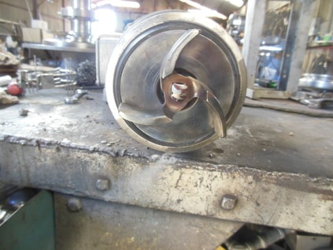 74 GPM, Waukesha #C114, Stainless Steel centrifugal pump, 1 HP, 1.5" inlet, 1.5" outlet - Image 2