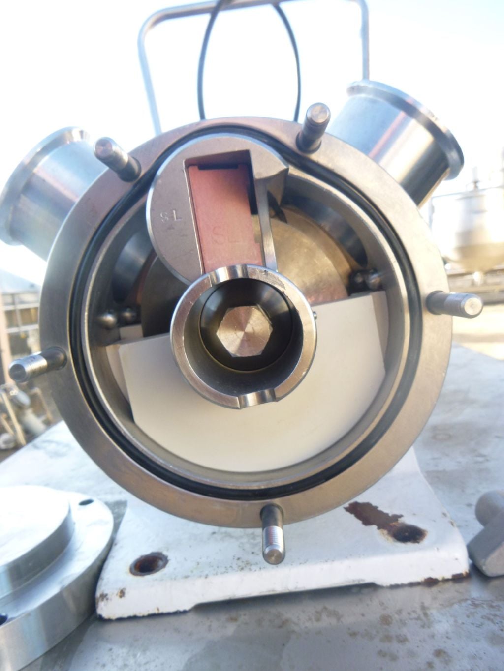 13 GPM, Sine #MR120NNTC, Stainless Steel positive displacement pump, 2 HP, 2" inlet/outlet - Image 4