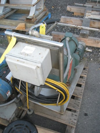 Waukesha #010, Waukesha Steel positive displacement pump, 1 HP, 1.5" inlet/outlet - Image 4