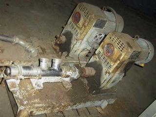 2" inlet x 2" outlet, Moyno type SSQ, Stainless Steel pump, 3 HP, explosion proof drive - Image 1