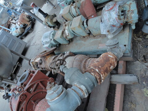 6" inlet x 6" outlet, Moyno, Carbon steel pump, less drive - Image 3