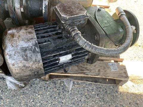3" inlet x 2" outlet, Seepex / Moyno, Stainless Steel progressive cavity pump, 7-1/2 HP - Image 5