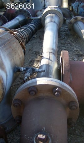Graham, 304 Stainless Steel vacuum pump, steam ejector, 12" inlet, 8" outlet, 140 psi - Image 3