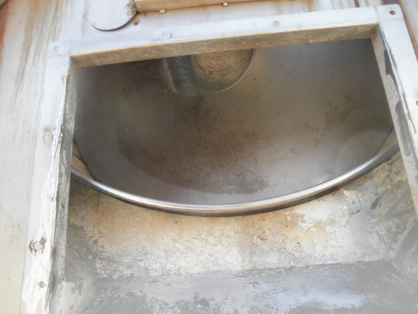 Odenberg, Stainless Steel rotary washer, 48" dia. x 7' long drum, hinged covers, less drive - Image 8