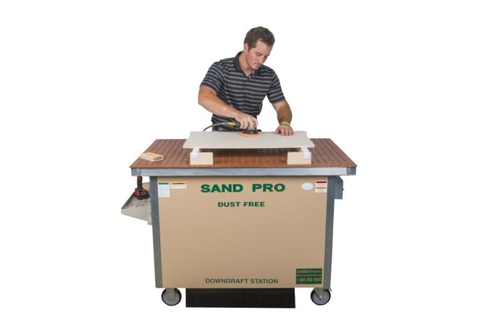 Sandman #M4836, downdraft sanding table, 110 V., 1-phase, 2026, new - Image 1