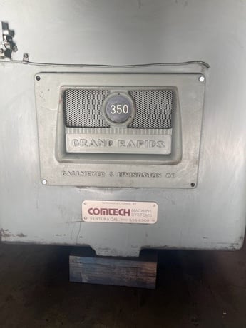 8" x 24" Gallmeyer & Livingston #350, Hydraulic Surface Grinder, 3-125 FPM, 12" x 1" x 3" wheel, #6989 #1 - Image 2