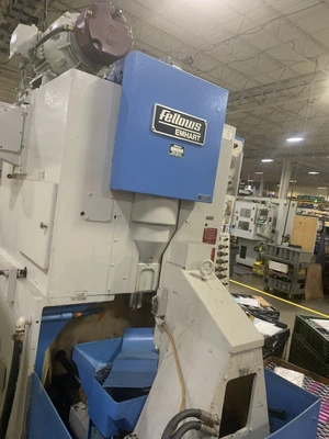 Fellows #10-2, vertical gear shaper, 10" dia., 2" stroke, pinion support, tailstock, s/n #36564 - Image 2
