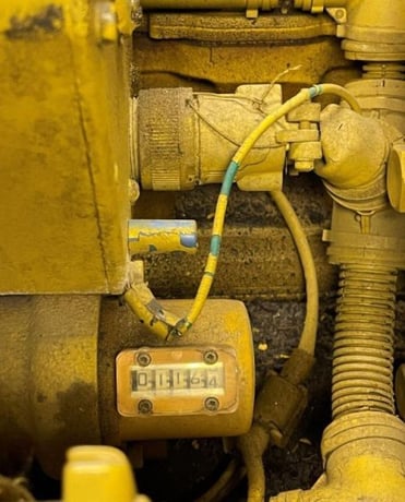 250 KW Caterpillar #G3408, Natural Gas generator set,open skid mounted, 120/240 Volts, 1164 hours, 1990 - Image 10