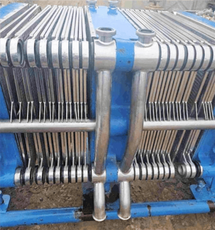 23" x 24" John Carlston Ltd, Stainless Steel plate & frame filter - Image 5
