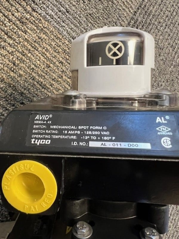 1/2" Keystone #79U-003U-A060-A00, pneumatic actuator, valve & switch - Image 4