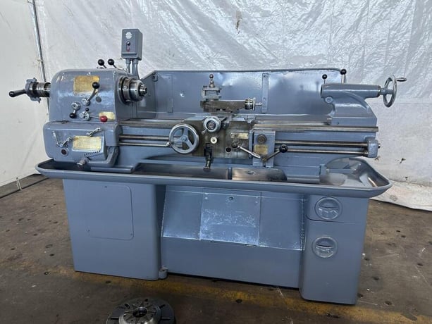 13" x 36" Clausing Colchester #13, engine lathe, 1-3/4" hole thru spindle, 40-1800 RPM, tailstock, 6" 3-Jaw - Image 1
