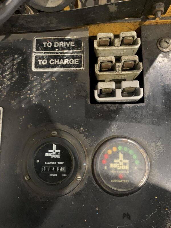2000 lb. Big Joe, electric lift - Image 7