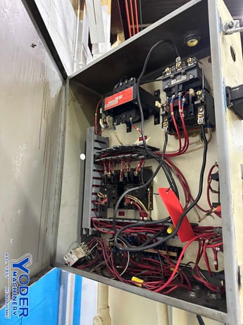 8 Ton, Hannifin #OGF-88-8-2-2-PB6B, C-frame hydraulic press, 12" stroke, 5" Shut Height, 10" throat7.5 HP - Image 8
