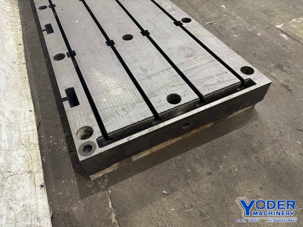 144" x 48" x 7", Midland Ross, T-slotted floor plates, cast iron - Image 4